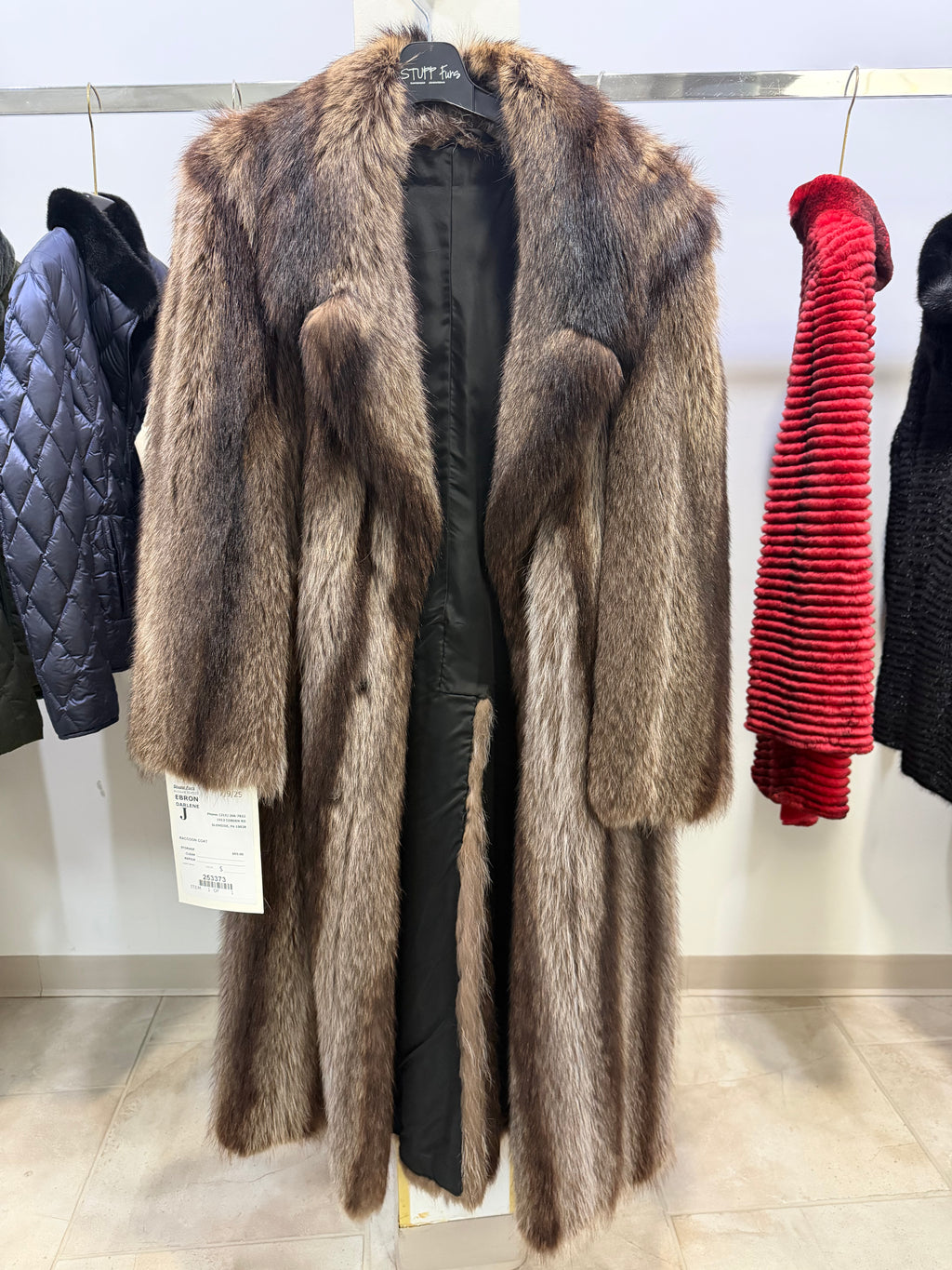 Full Raccoon Coat