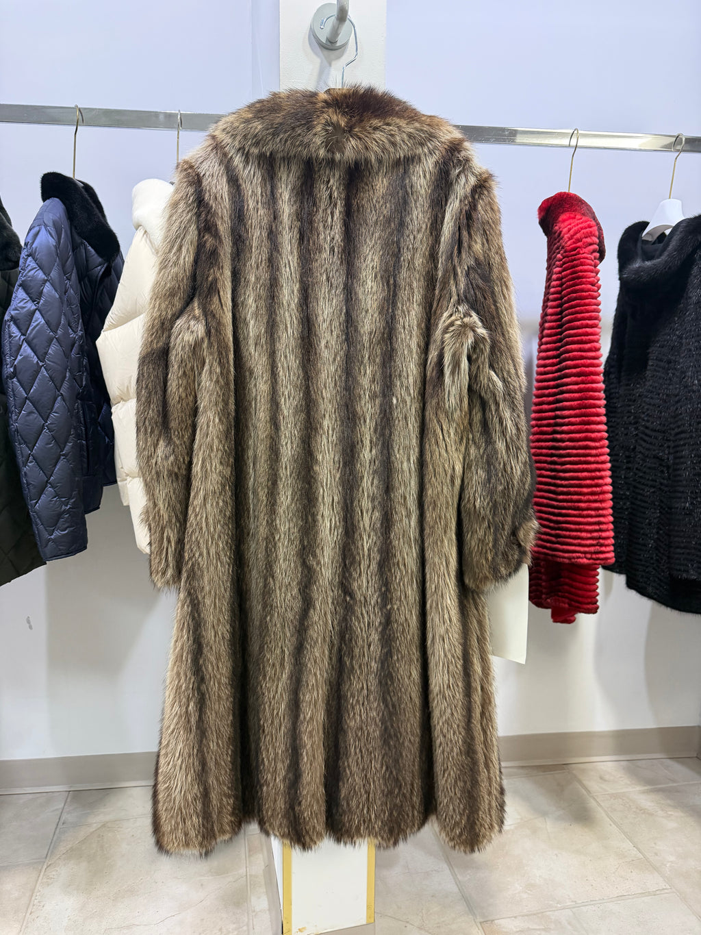 Full Raccoon Coat