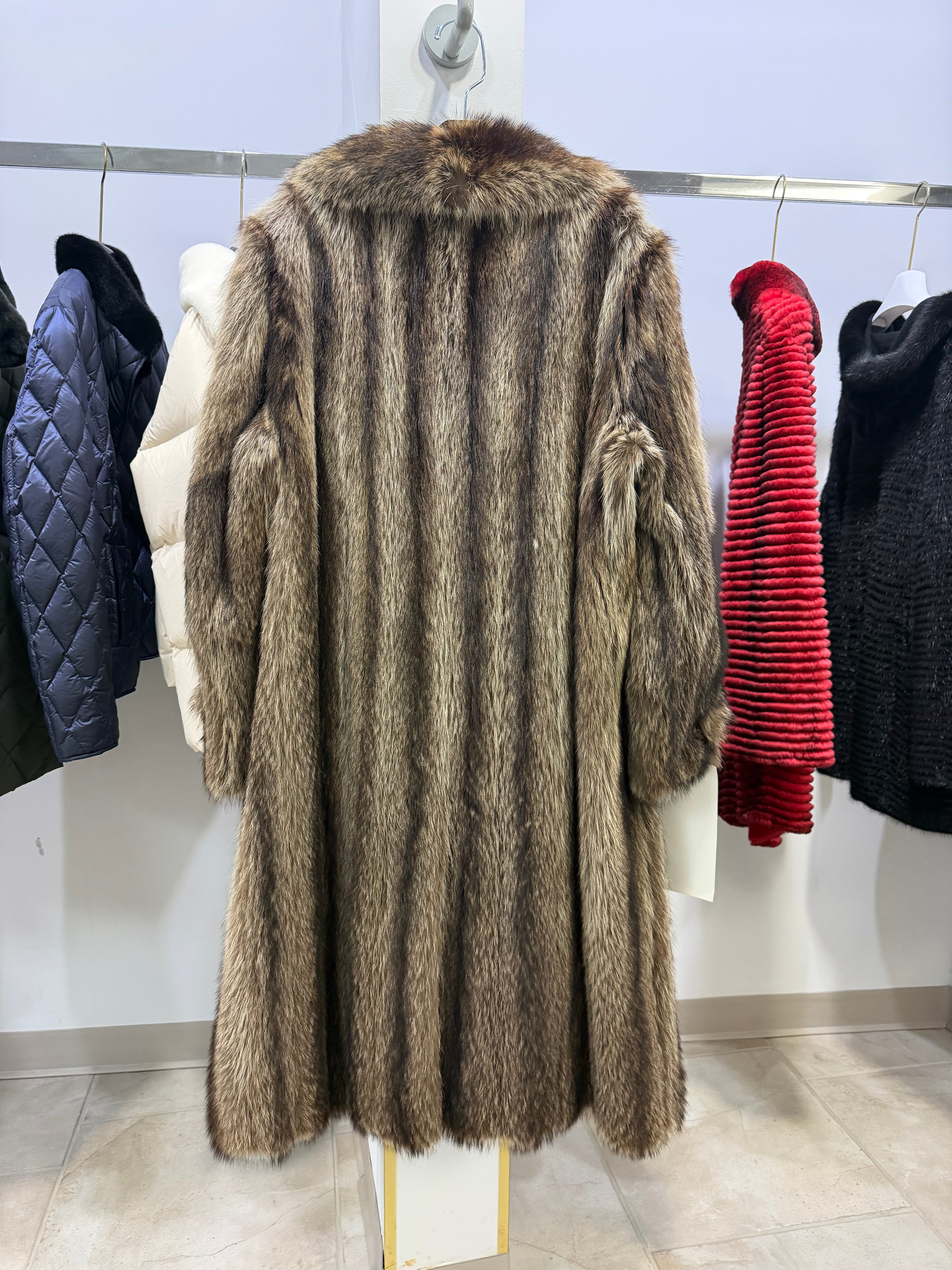 Full Raccoon Coat