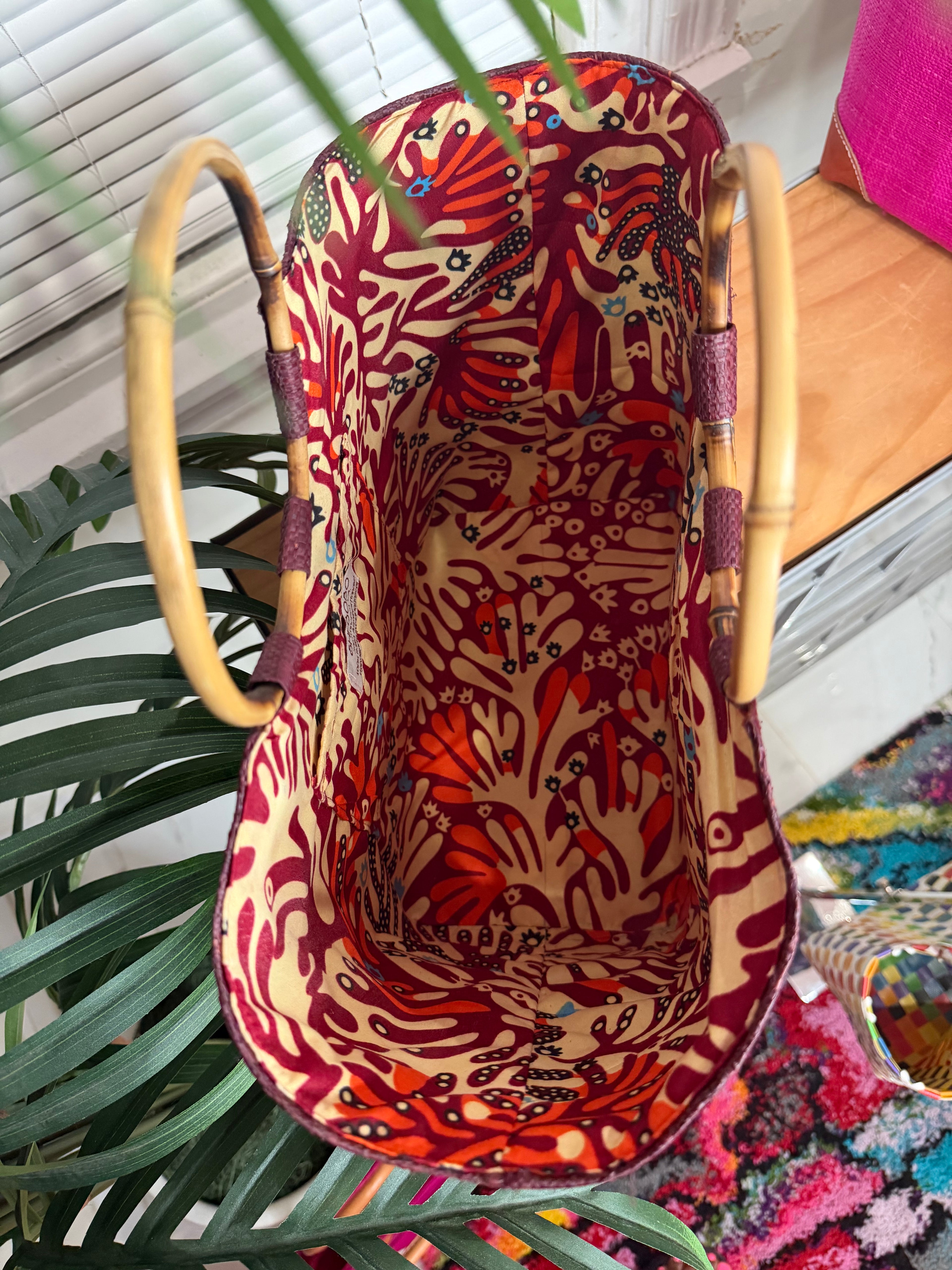 Betty Raffia Straw Bucket Bag