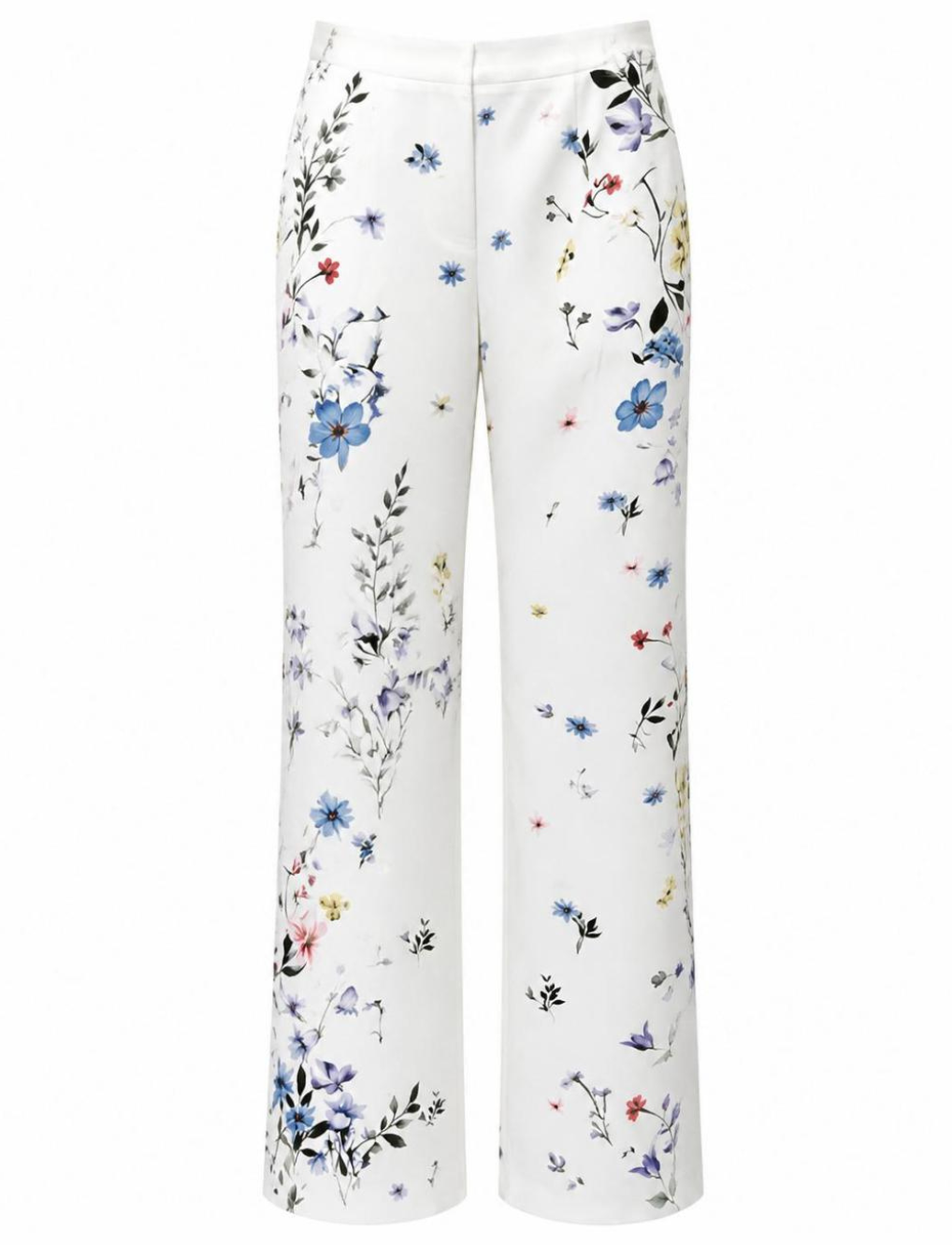 The Floral Wide Leg Pants Suit