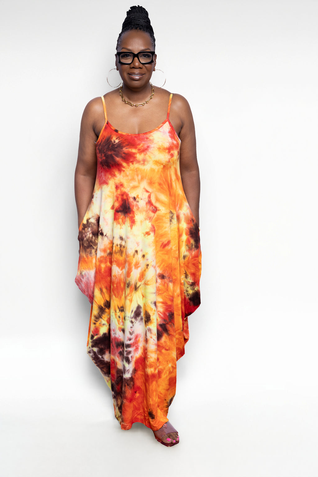 Tank Maxi Dress w/ Pockets
