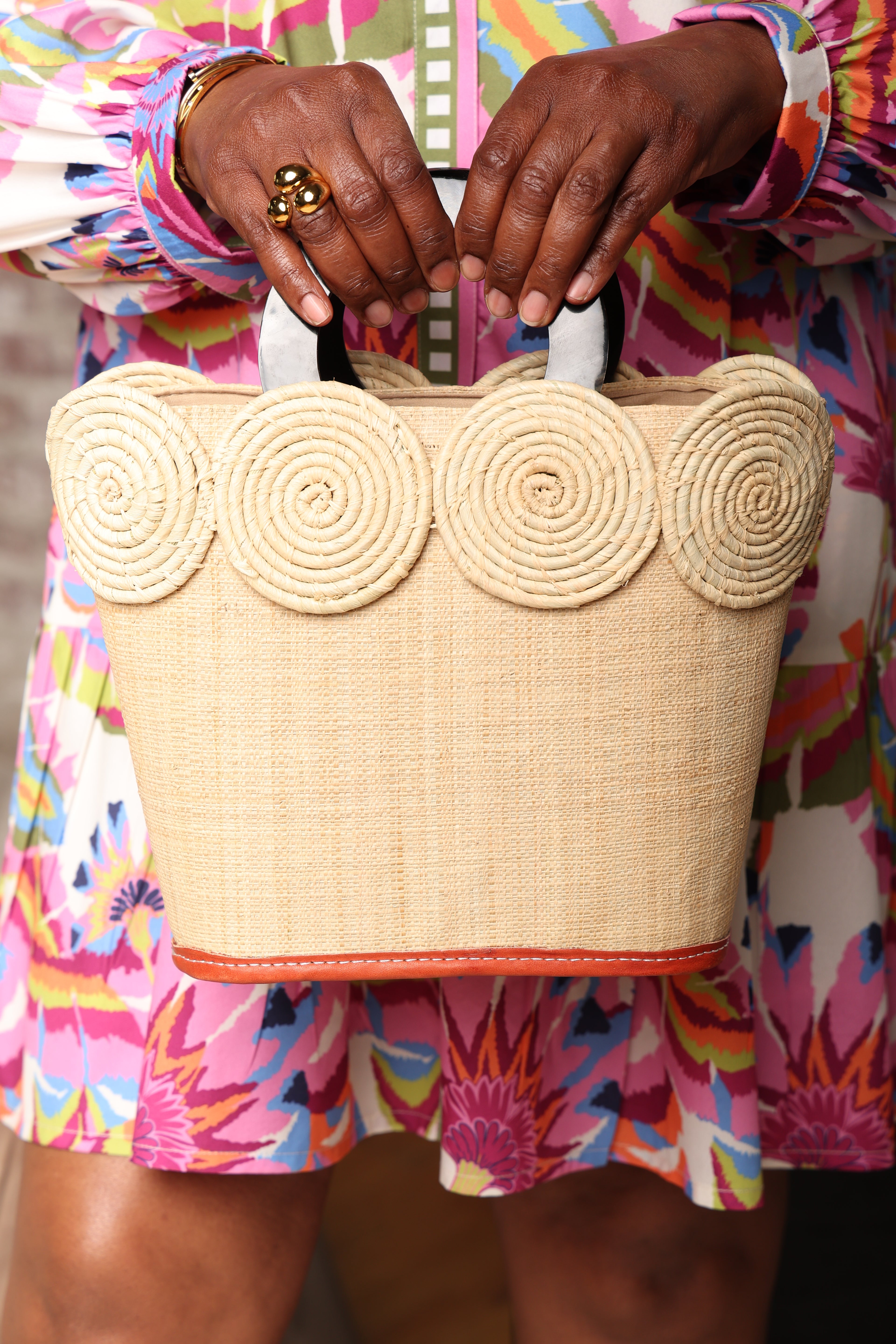 Tazi Straw Handbag
